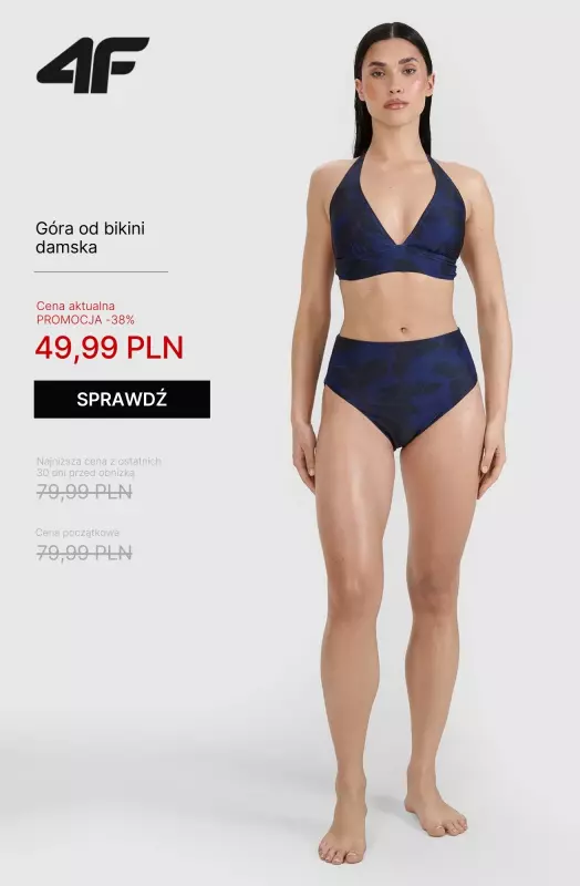 4F - gazetka promocyjna Dodatkowe -20% na przecenione produkty przy zakupach od 99 PLN! od środy 30.04 do niedzieli 04.05 - strona 7