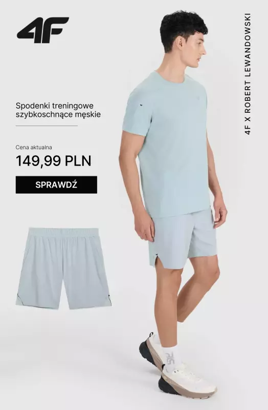 4F - gazetka promocyjna Nowa kolekcja treningowa Roberta Lewandowskiego   - strona 3