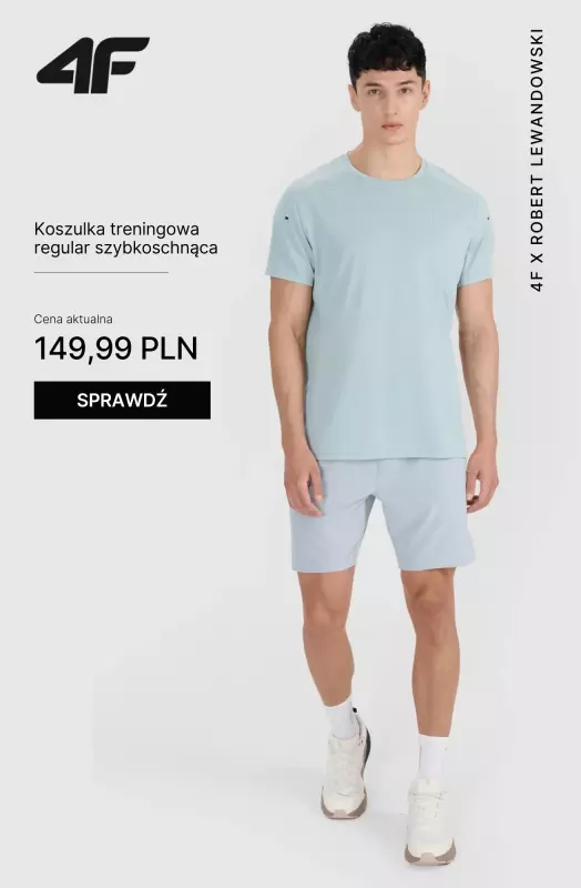 4F - gazetka promocyjna Nowa kolekcja treningowa Roberta Lewandowskiego   - strona 2