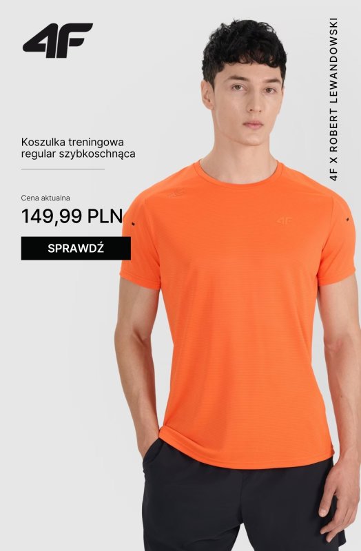 4F - gazetka promocyjna Nowa kolekcja treningowa Roberta Lewandowskiego od wtorku 06.05  - strona 6