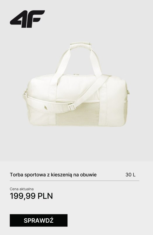 4F - gazetka promocyjna Kolekcja treningowa dla Niej w Super Cenie! od wtorku 06.05  - strona 10