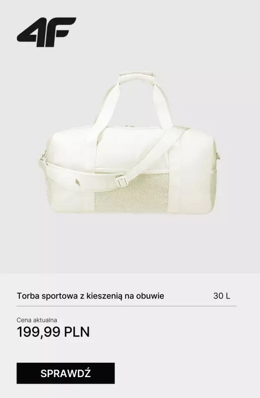 4F - gazetka promocyjna Kolekcja treningowa dla Niej w Super Cenie! od wtorku 06.05  - strona 10