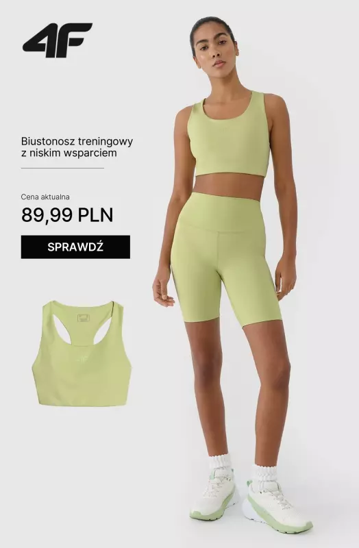 4F - gazetka promocyjna Kolekcja treningowa dla Niej w Super Cenie!   - strona 2