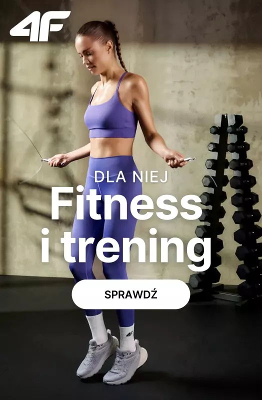 4F - gazetka promocyjna Kolekcja treningowa dla Niej w Super Cenie! od wtorku 06.05 