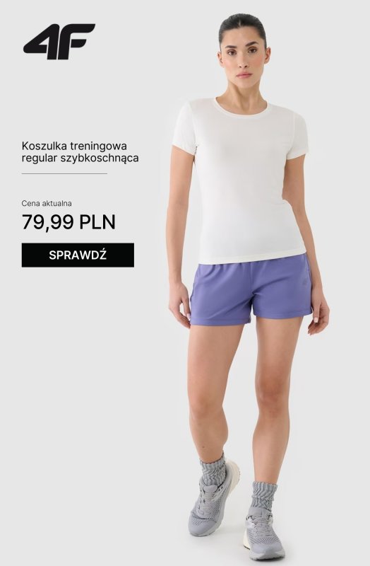 4F - gazetka promocyjna Kolekcja treningowa dla Niej w Super Cenie! od wtorku 06.05  - strona 4