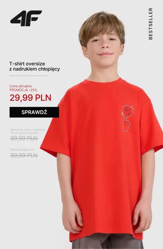 4F - gazetka promocyjna Ubrania dla dzieci do 50 zł! od środy 14.05  - strona 2