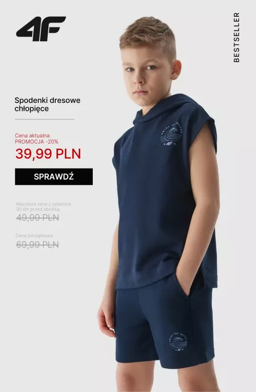 4F - gazetka promocyjna Ubrania dla dzieci do 50 zł!   - strona 3