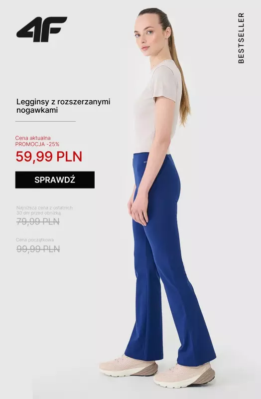 4F - gazetka promocyjna Produkty z wyprzedaży do 100 zł – Dla Niej od poniedziałku 19.05  - strona 4