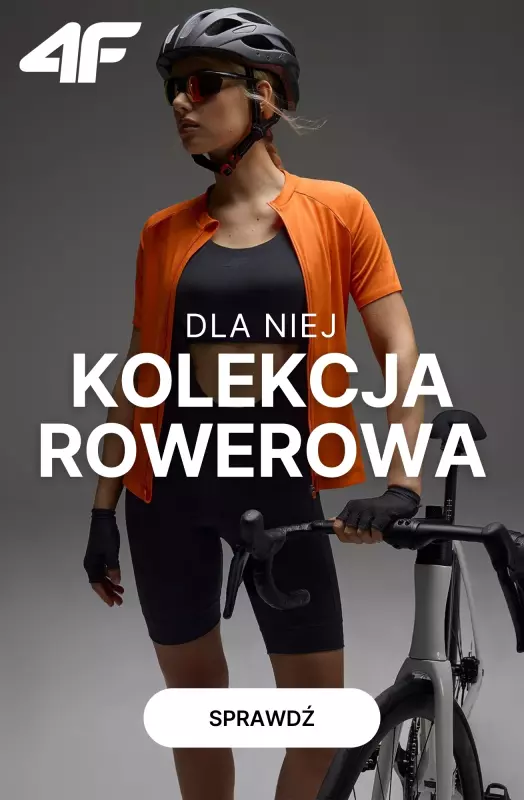 4F - gazetka promocyjna Kolekcja rowerowa dla Niej od wtorku 27.05 