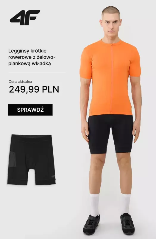 4F - gazetka promocyjna Kolekcja rowerowa dla Niego od środy 28.05  - strona 7