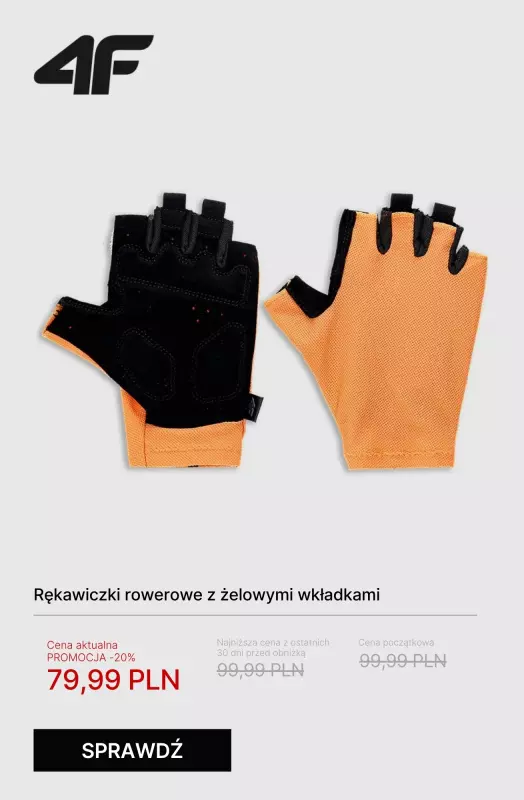 4F - gazetka promocyjna Kolekcja rowerowa dla Niego od środy 28.05  - strona 4