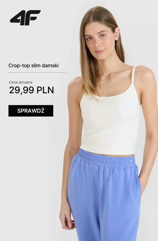 4F - gazetka promocyjna -20% na wszystko przy zakupach za min. 199 PLN od wtorku 03.06 do środy 11.06 - strona 6