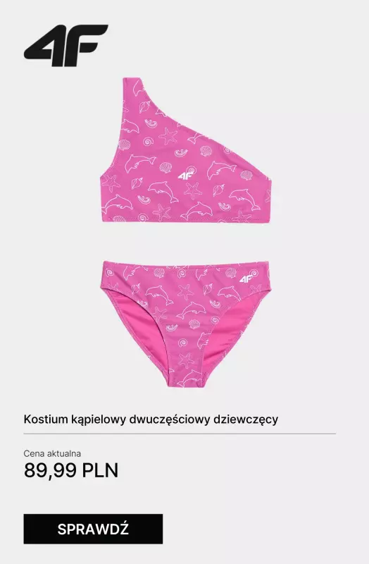 4F - gazetka promocyjna Wakacyjne zestawy dla dzieci – na każda letnią przygodę od wtorku 10.06  - strona 10