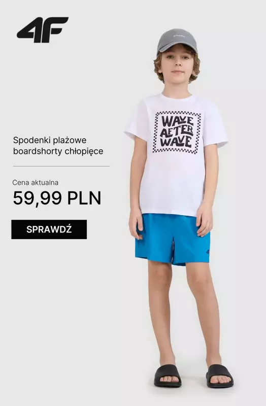 4F - gazetka promocyjna Wakacyjne zestawy dla dzieci – na każda letnią przygodę od wtorku 10.06  - strona 3