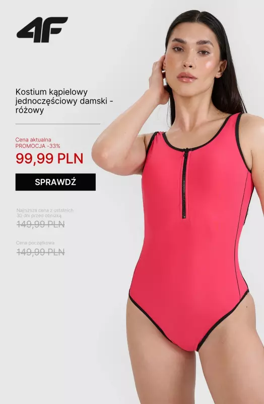 4F - gazetka promocyjna Wyprzedaż do -50% od piątku 13.06 do poniedziałku 30.06 - strona 7