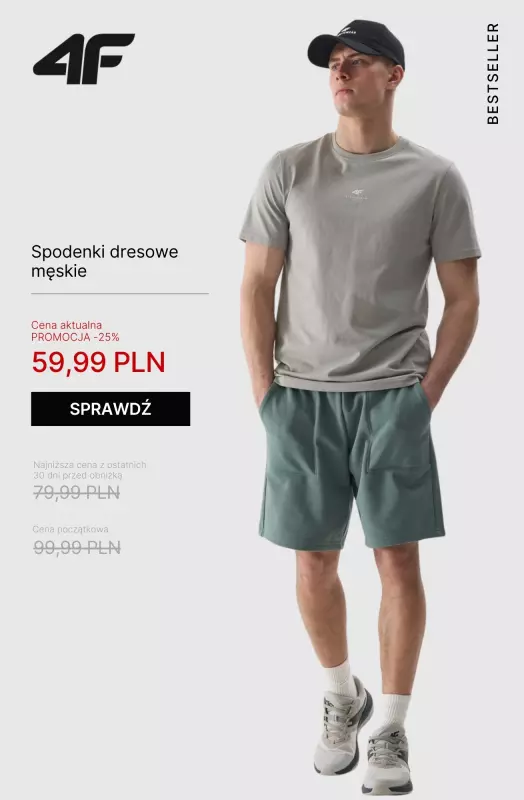 4F - gazetka promocyjna BESTSELLERY na wyprzedaży od piątku 20.06 do poniedziałku 30.06 - strona 7