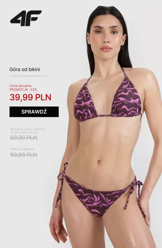 4F - gazetka promocyjna Bikini w MEGA cenach! od soboty 21.06  - strona 2