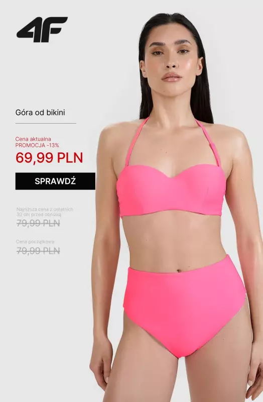 4F - gazetka promocyjna Bikini w MEGA cenach! od soboty 21.06  - strona 10