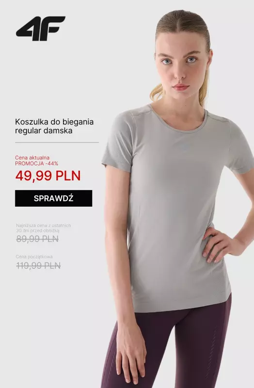 4F - gazetka promocyjna Kolekcja biegowa dla Niej od czwartku 26.06  - strona 2