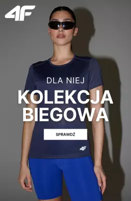 4F - gazetka promocyjna Kolekcja biegowa dla Niej od czwartku 26.06 