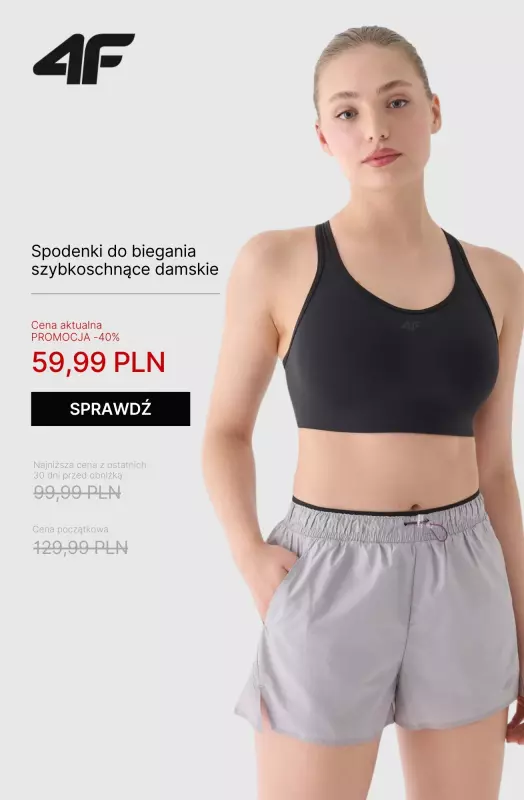 4F - gazetka promocyjna Kolekcja biegowa dla Niej   - strona 3