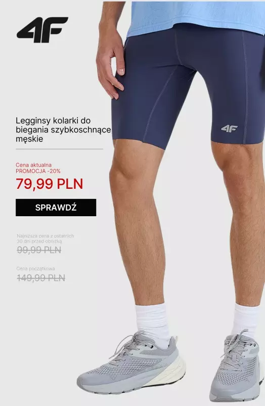 4F - gazetka promocyjna Kolekcja biegowa dla Niego od czwartku 26.06  - strona 5