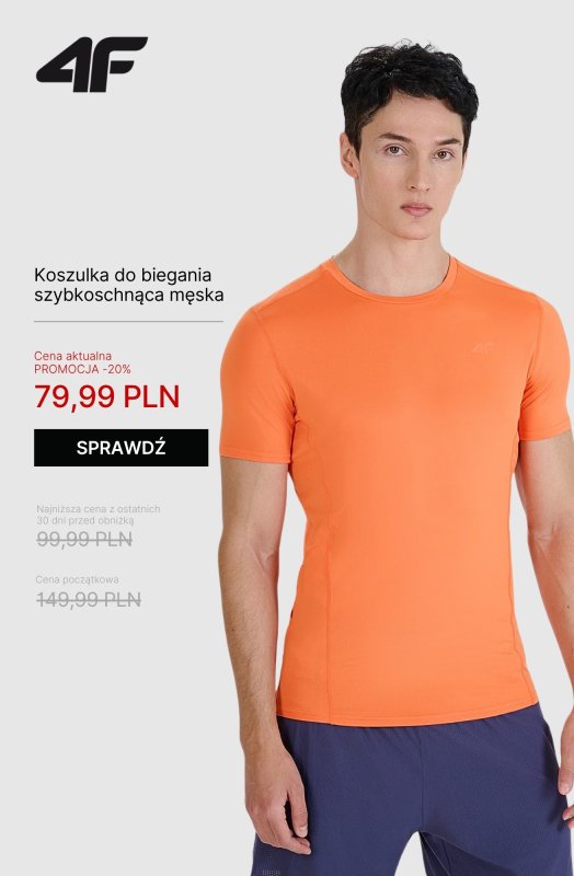 4F - gazetka promocyjna Kolekcja biegowa dla Niego od czwartku 26.06  - strona 6