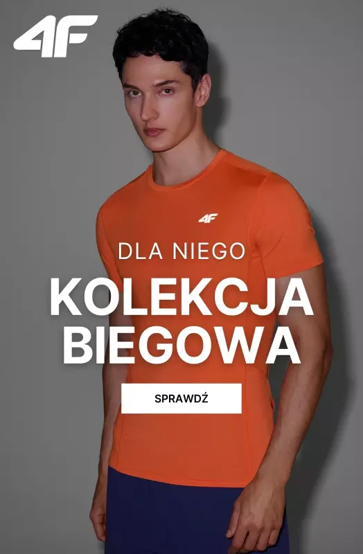4F - gazetka promocyjna Kolekcja biegowa dla Niego od czwartku 26.06 