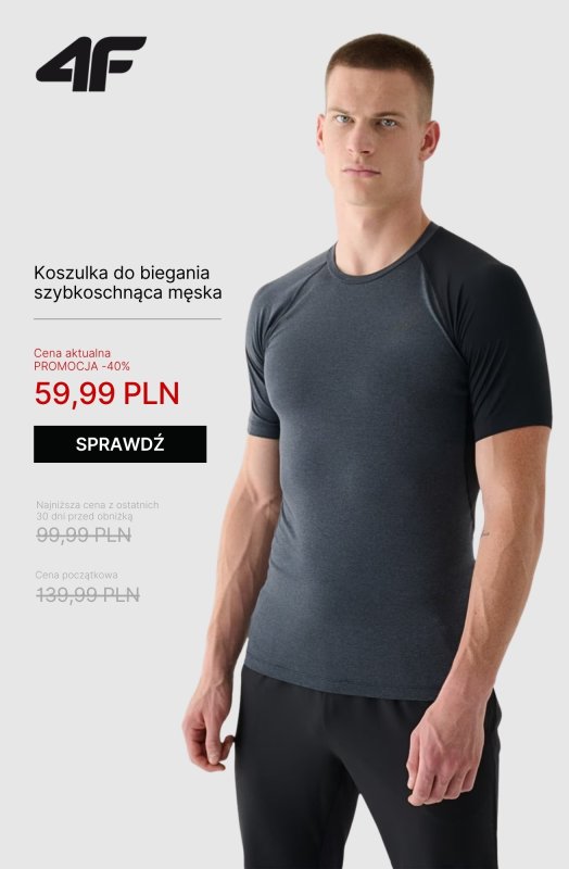 4F - gazetka promocyjna Kolekcja biegowa dla Niego od czwartku 26.06  - strona 2