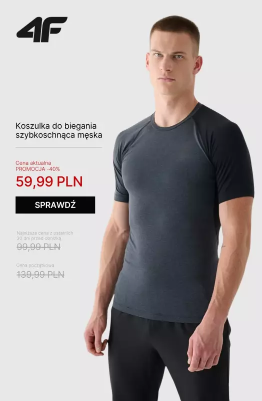 4F - gazetka promocyjna Kolekcja biegowa dla Niego   - strona 2