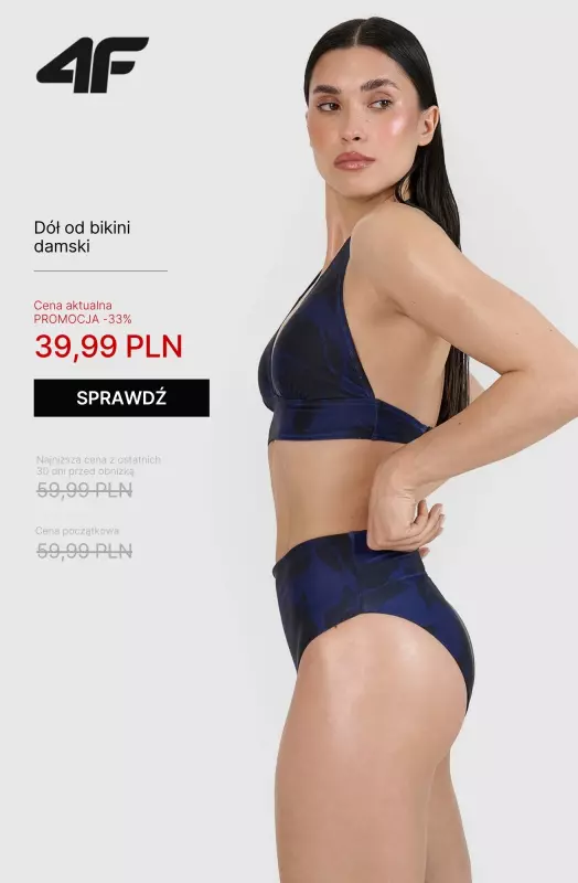 4F - gazetka promocyjna Strefa Plaża: -20% na zakupy od 99 zł z kodem od środy 02.07 do poniedziałku 07.07 - strona 7