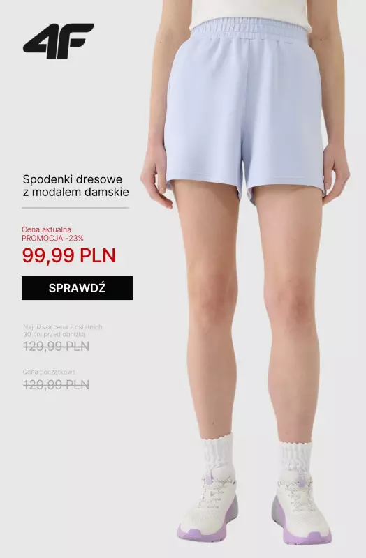 4F - gazetka promocyjna Kolekcja z modalem dla Niej od piątku 04.07  - strona 4