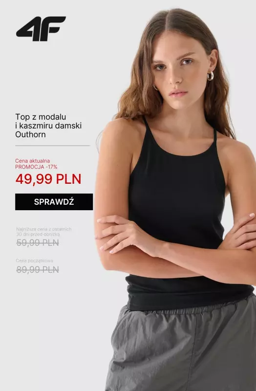 4F - gazetka promocyjna Kolekcja z modalem dla Niej od piątku 04.07  - strona 7