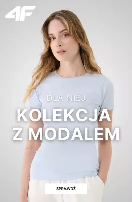 4F - gazetka promocyjna Kolekcja z modalem dla Niej od piątku 04.07 