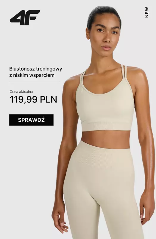 4F - gazetka promocyjna Nowa kolekcja treningowa dla Niej   - strona 2