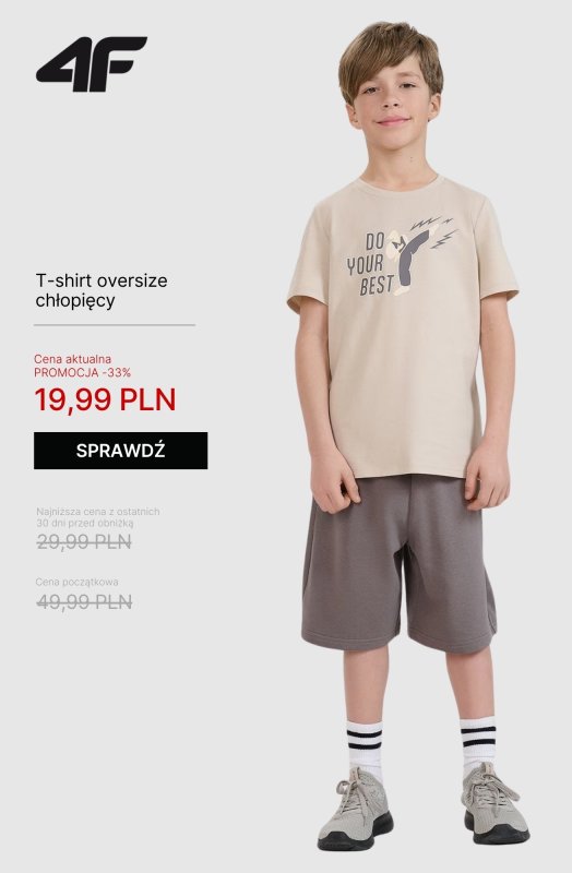 4F - gazetka promocyjna WYPRZEDAŻ: Setki produktów aż do 50% taniej! od czwartku 10.07 do poniedziałku 21.07 - strona 14