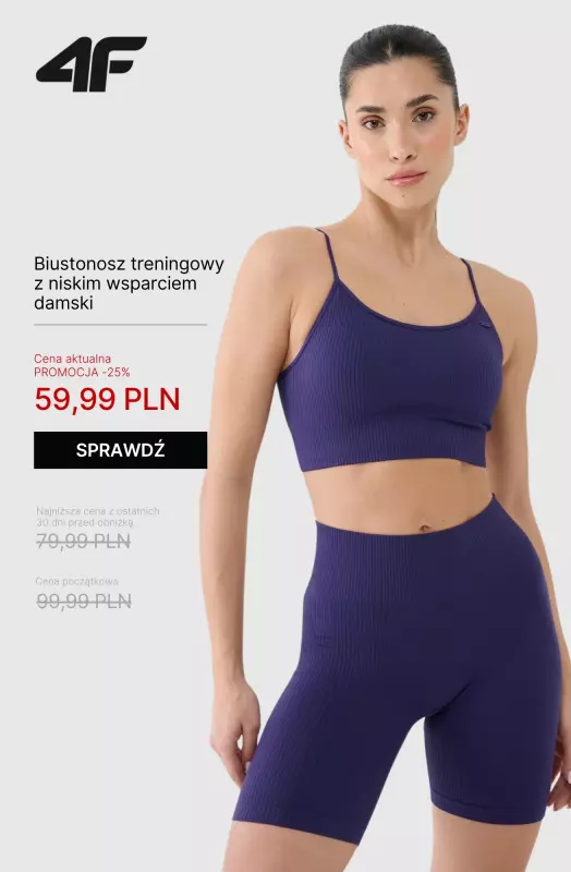 4F - gazetka promocyjna WYPRZEDAŻ: Setki produktów aż do 50% taniej! od czwartku 10.07 do poniedziałku 21.07 - strona 4