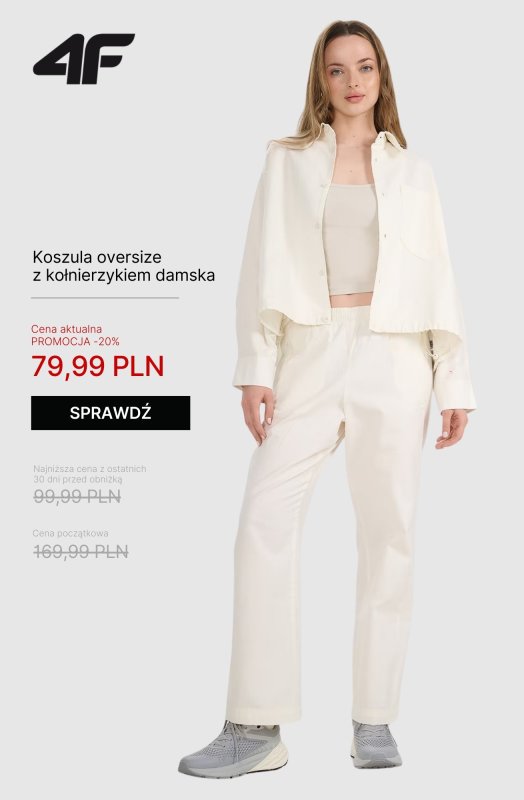 4F - gazetka promocyjna -15% na WSZYSTKO – nowości i przecenione, od 199 zł od poniedziałku 14.07 do niedzieli 20.07 - strona 9