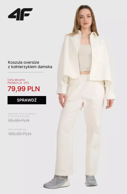 4F - gazetka promocyjna -15% na WSZYSTKO – nowości i przecenione, od 199 zł od poniedziałku 14.07 do niedzieli 20.07 - strona 9
