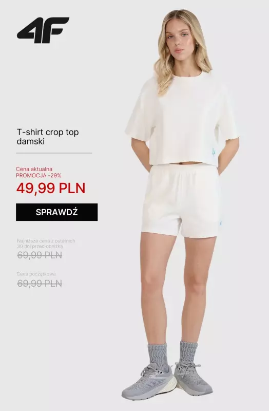 4F - gazetka promocyjna -15% na WSZYSTKO – nowości i przecenione, od 199 zł od poniedziałku 14.07 do niedzieli 20.07 - strona 5