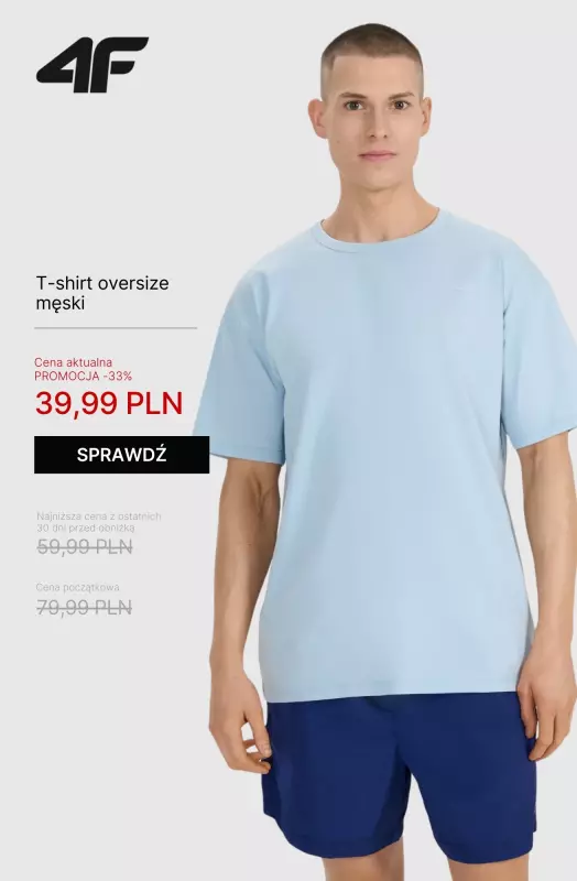 4F - gazetka promocyjna -15% na WSZYSTKO – nowości i przecenione, od 199 zł od poniedziałku 14.07 do niedzieli 20.07 - strona 7