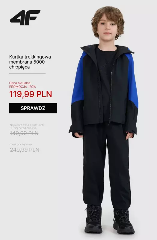 4F - gazetka promocyjna Trekking do -50% – ubierz się na szlak!   - strona 2