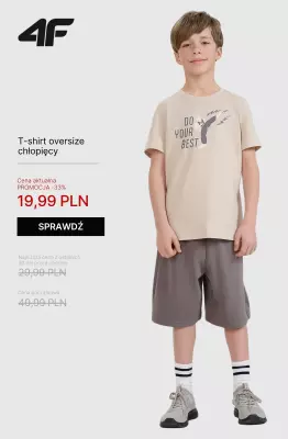 4F - gazetka promocyjna WYPRZEDAŻ: Setki produktów aż do 50% taniej! od piątku 18.07 do poniedziałku 21.07 - strona 14