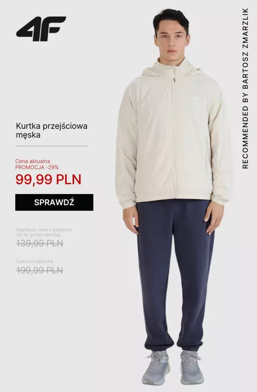 4F - gazetka promocyjna WYPRZEDAŻ: Setki produktów aż do 50% taniej! od piątku 18.07 do poniedziałku 21.07 - strona 10