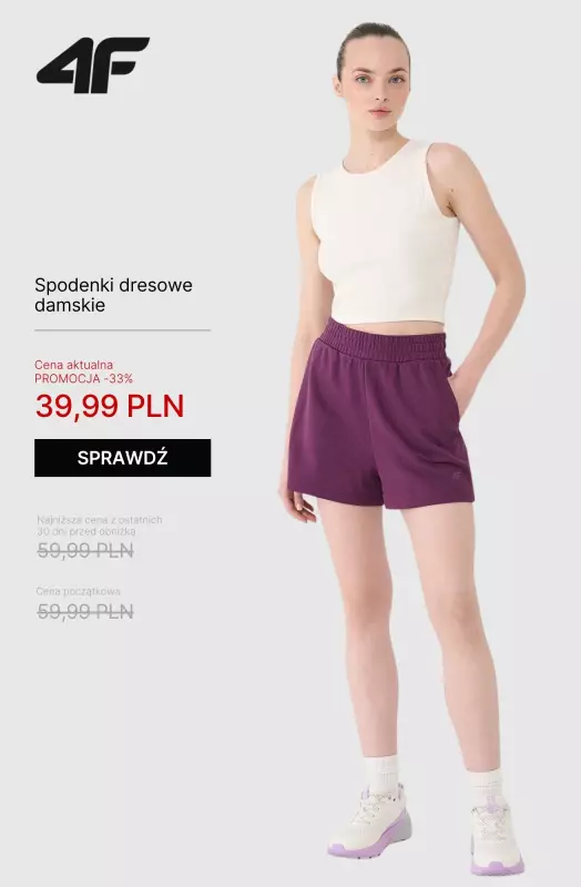 4F - gazetka promocyjna Wyprzedaż do -50% – okazje dla Niej do 50 zł   - strona 3