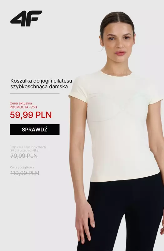 4F - gazetka promocyjna Joga i Pilates – kolekcja dla Niej   - strona 2