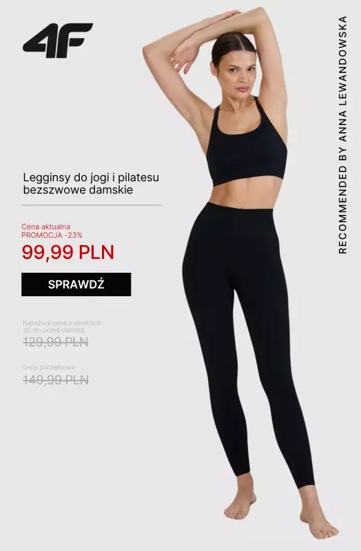 4F - gazetka promocyjna Joga i Pilates – kolekcja dla Niej   - strona 3