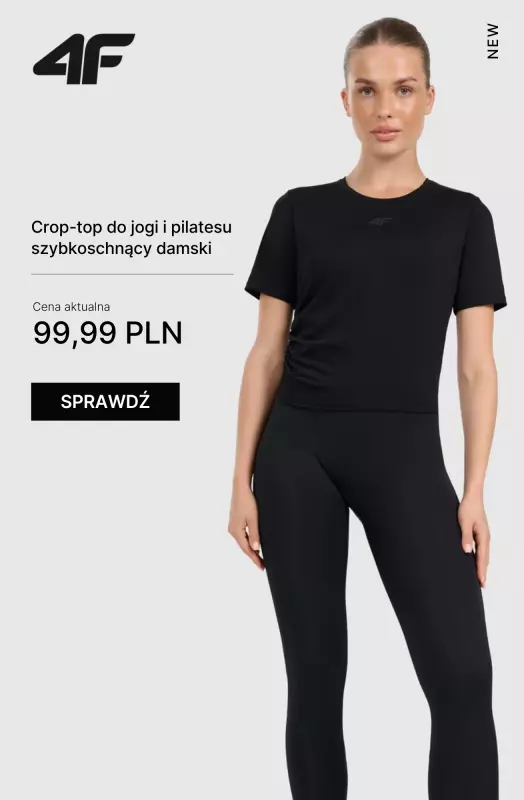4F - gazetka promocyjna Joga i Pilates – kolekcja dla Niej od soboty 26.07  - strona 4