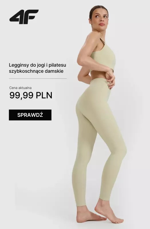 4F - gazetka promocyjna Joga i Pilates – kolekcja dla Niej od soboty 26.07  - strona 6