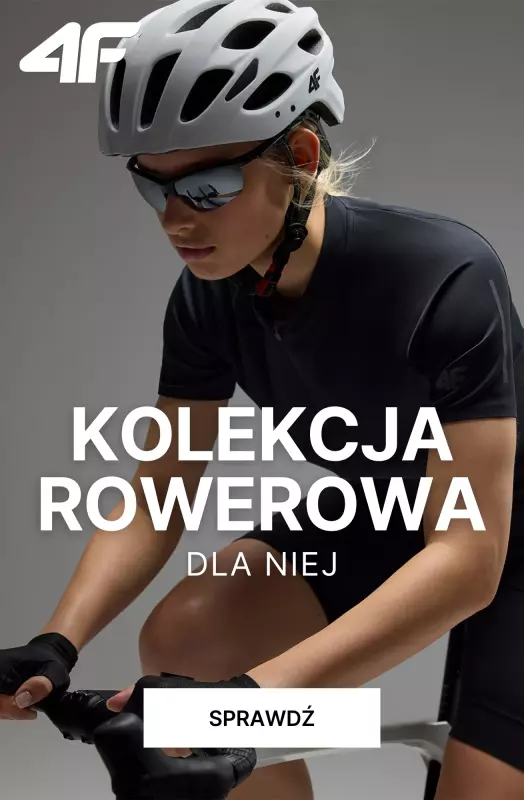 4F - gazetka promocyjna Kolekcja rowerowa dla Niej od poniedziałku 11.08 